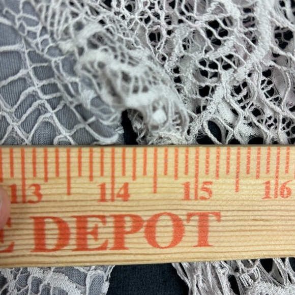 For Love And Lemons White Bodycon Dress with Cold Shoulder and Bishop Sleeves XS - Picture 5 of 9